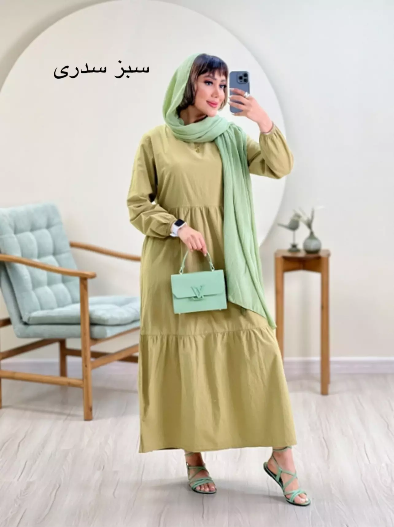 پیراهن مانتویی طناز